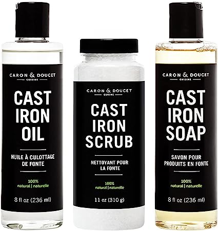 Cast Iron Ultimate Cleaning Set 