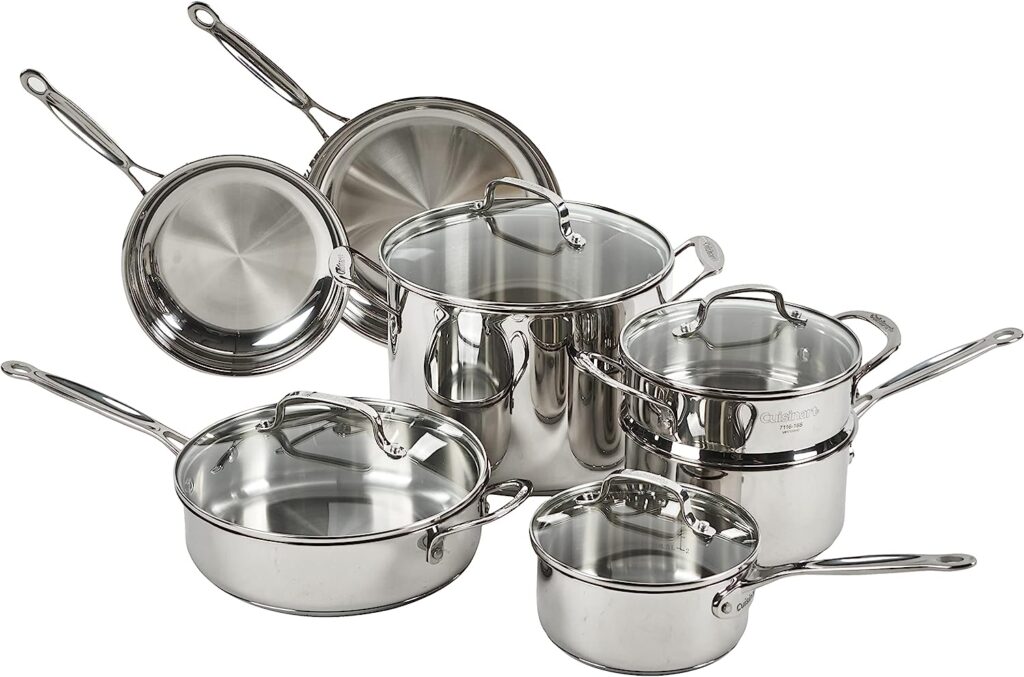 Cuisinart Stainless Steel Pots and Pans