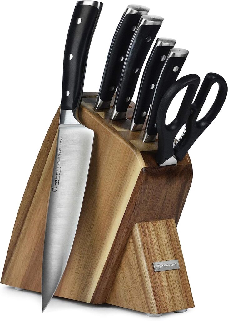 Wustof Classic 7-Piece Ikon Slim Kitchen Knife Set 