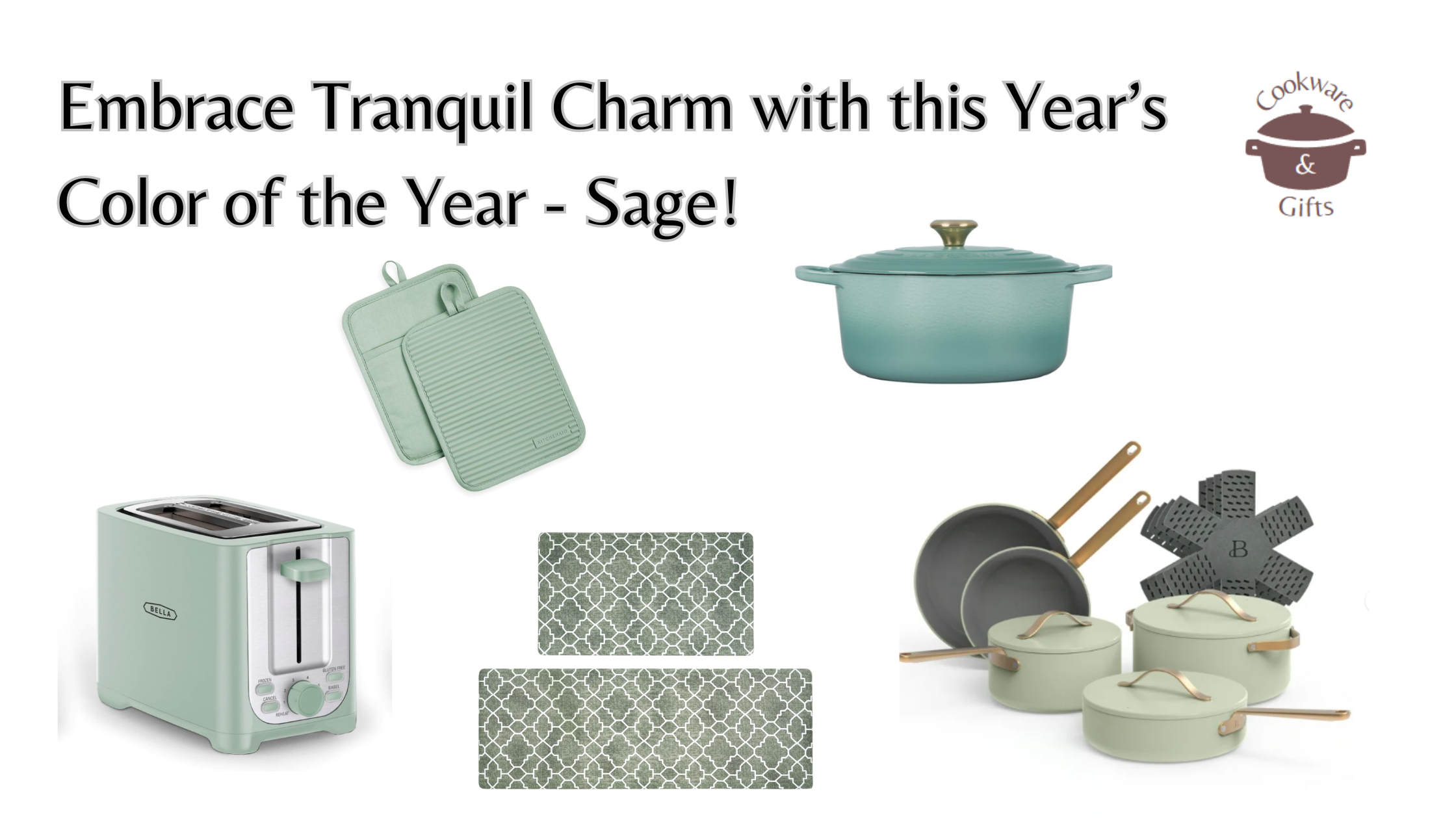 Embrace Tranquil Charm with this Year’s Color of the Year, Sage!
