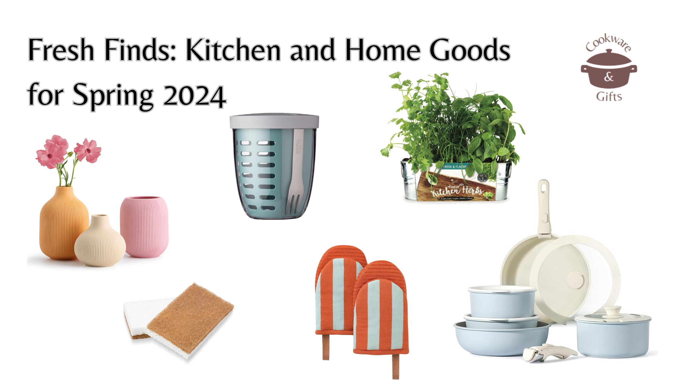 Fresh Finds: New Kitchen and Home Goods for Spring 2024