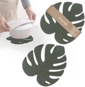 Silicone Leafe Trivets 