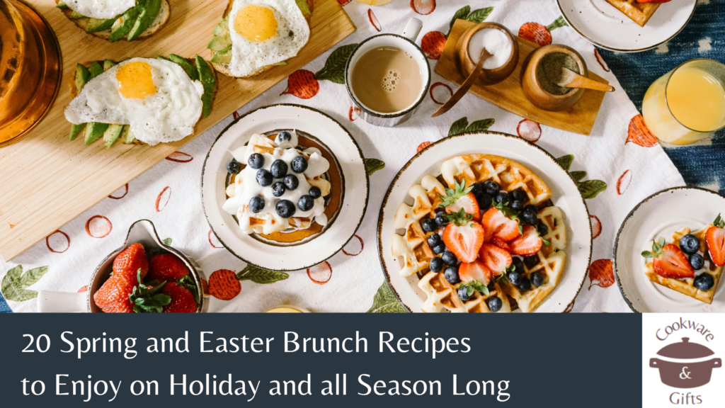 20 Spring and Easter Brunch Recipe Title Image