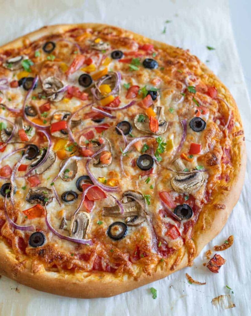 Veggie Extravaganza Pizza