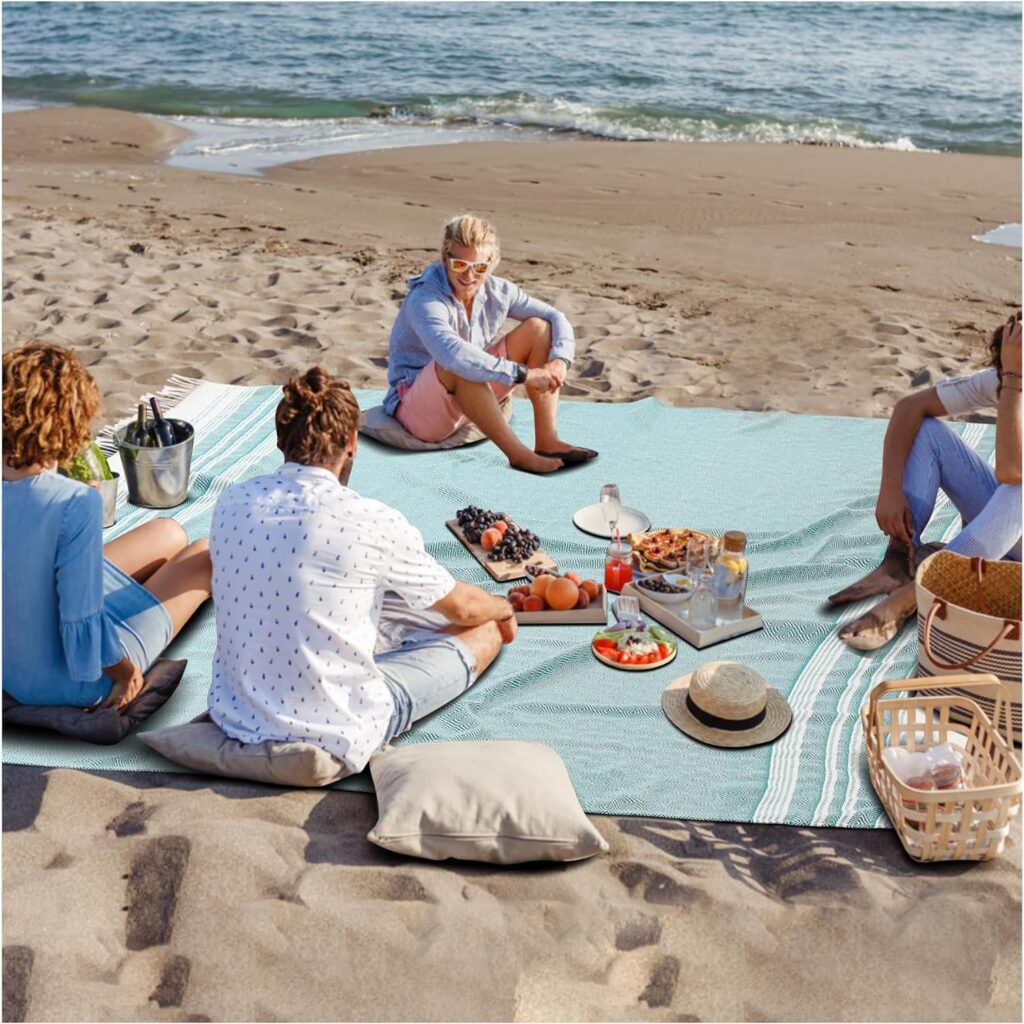 Extra Large Beach Towel and Picnic Blanket