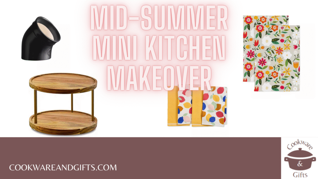 Mid Summer Mini Kitchen Makeover Title Image