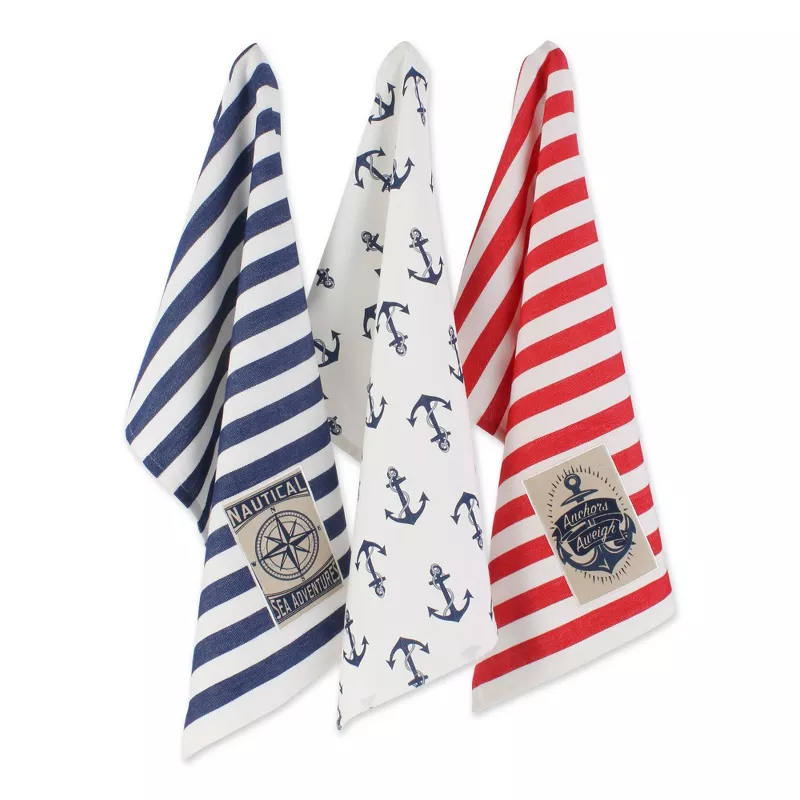 Nautical Inspired Dish Towels