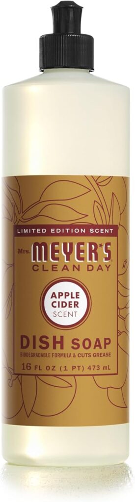 Mrs. Meyers Apple Cider Dish Soap