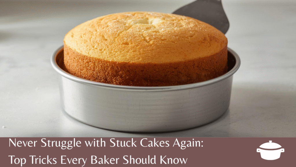 Cake remoed from pan