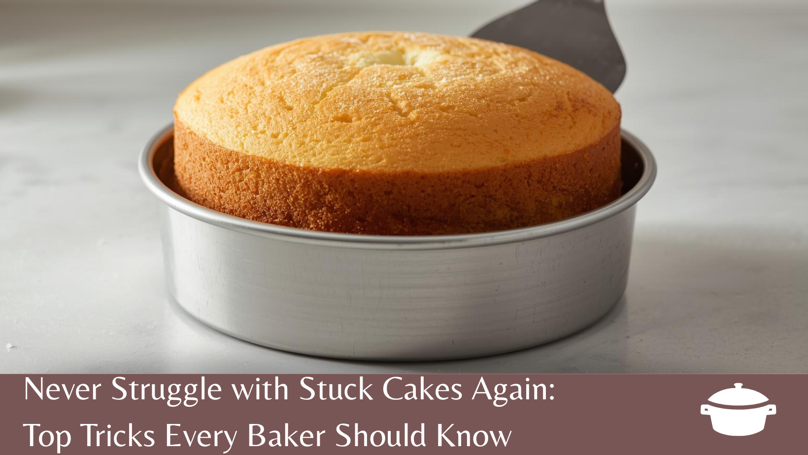 Cake removed gently from pan