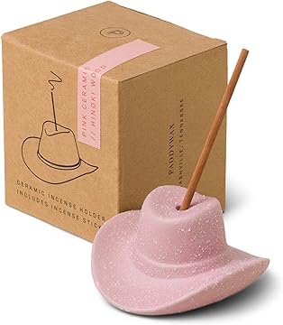 Cowboy hat incense burner