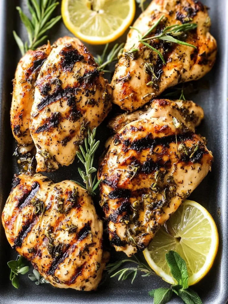 Grilled Lemon Chicken