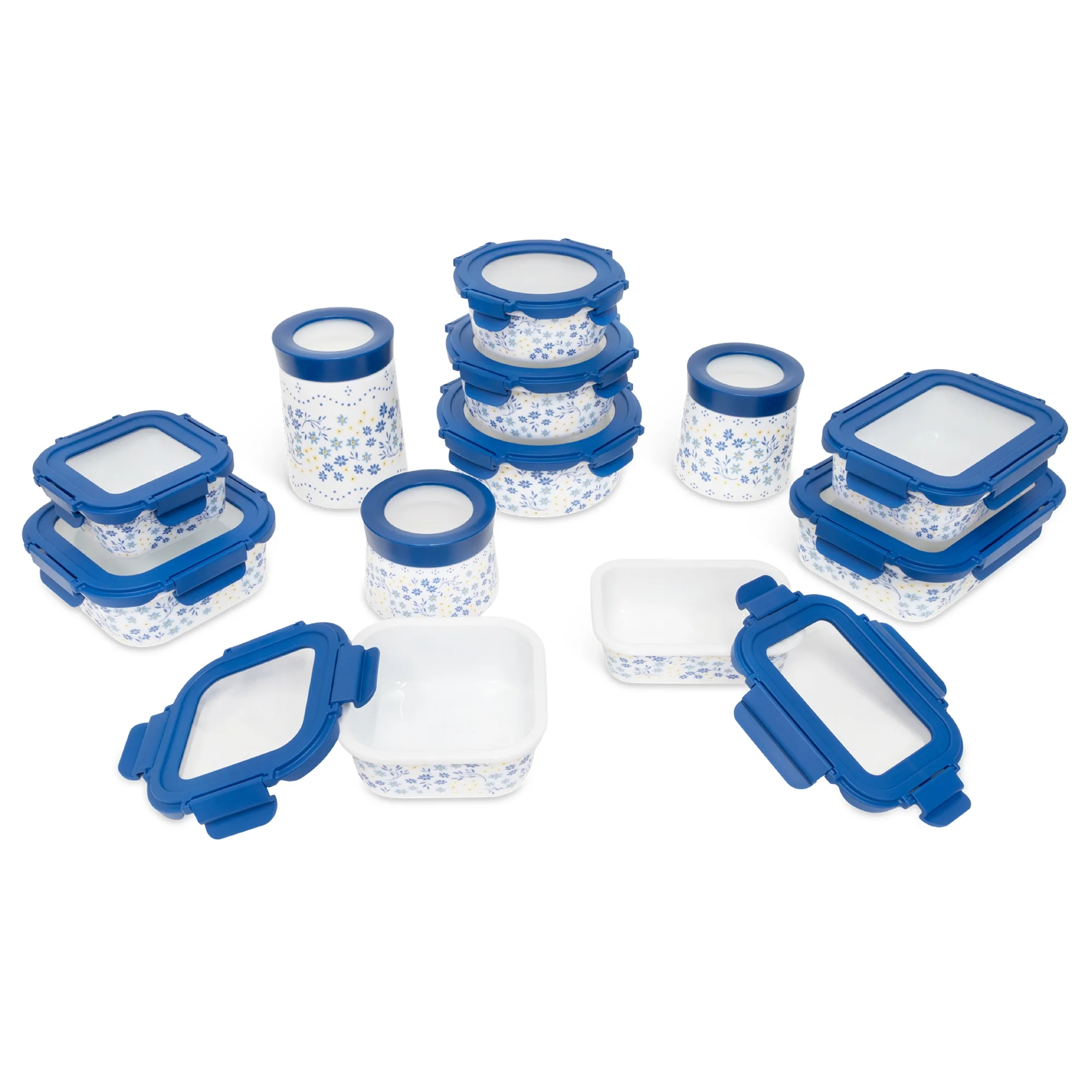 Mesa Glass Storage Container Set